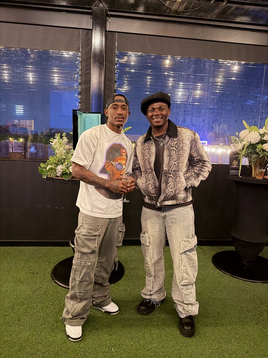Malik Zambezi with Demetri Wiley