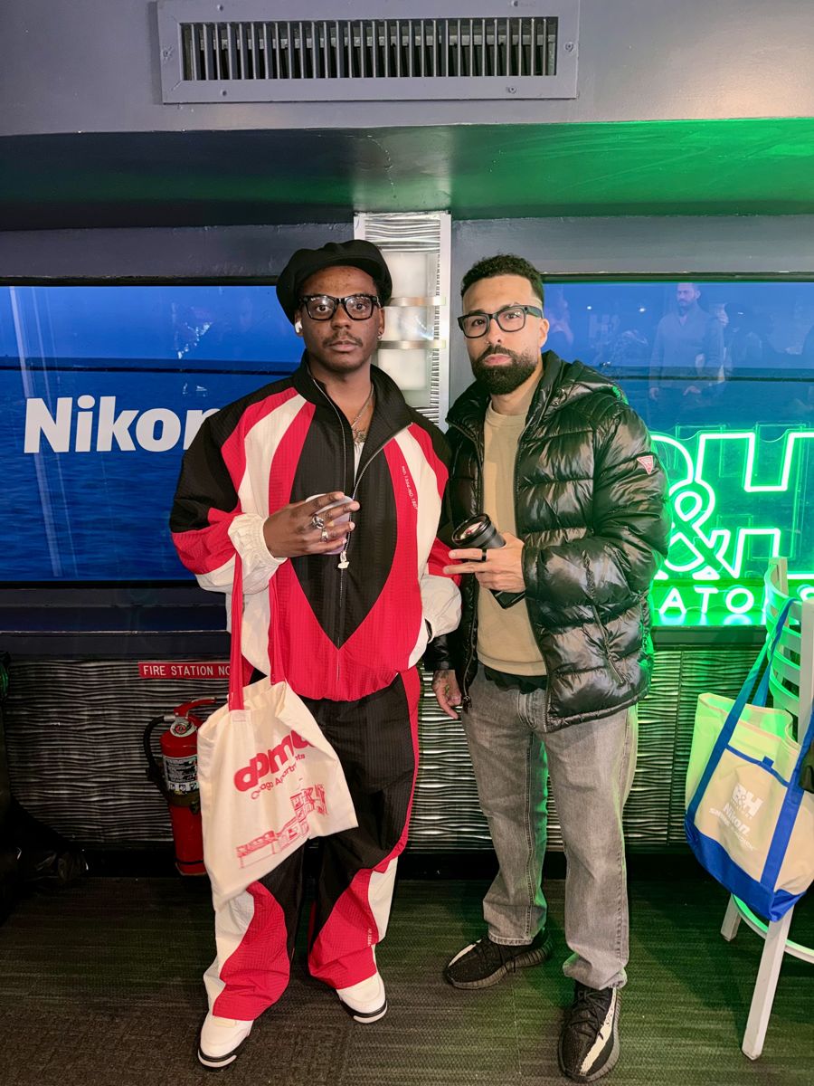 Malik Zambezi with Manny Ortiz