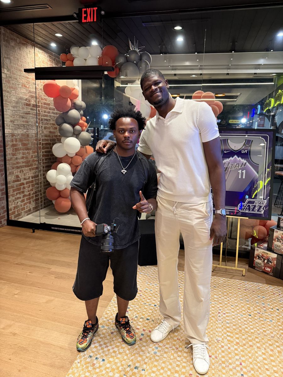 Malik Zambezi with Mo Bamba