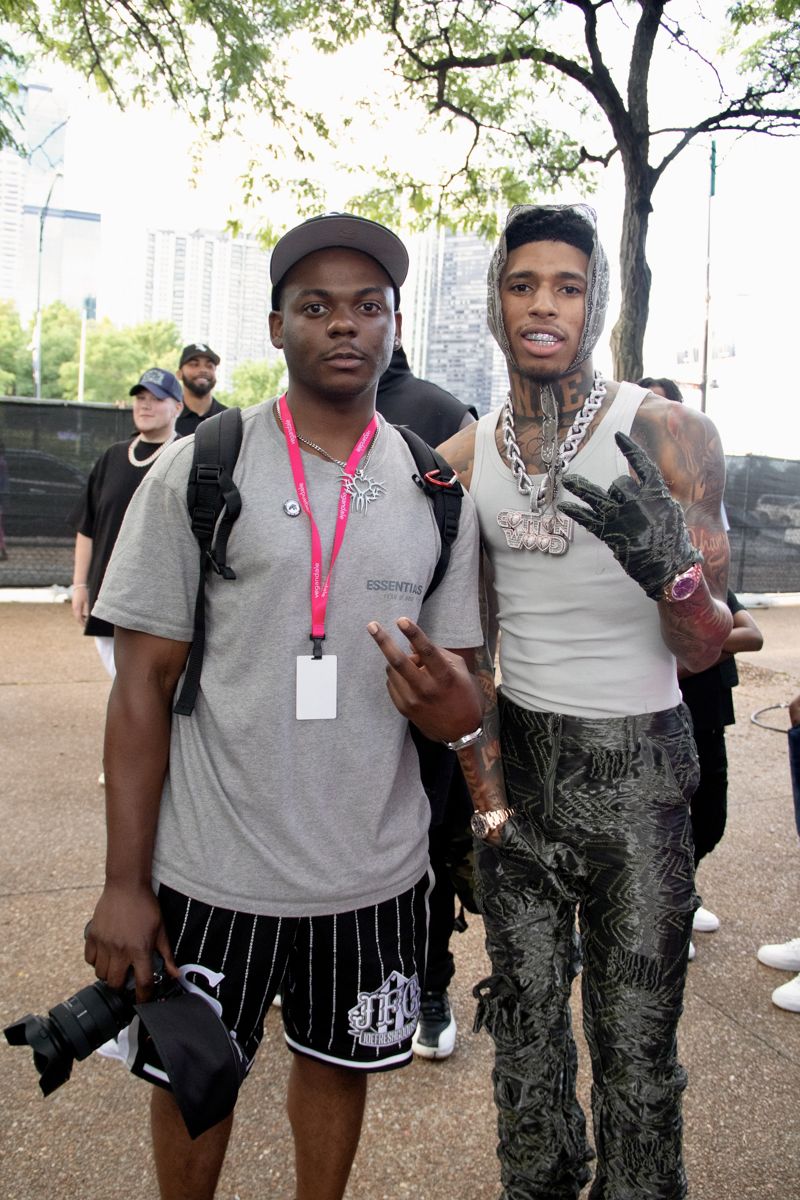 Malik Zambezi with NLE Choppa