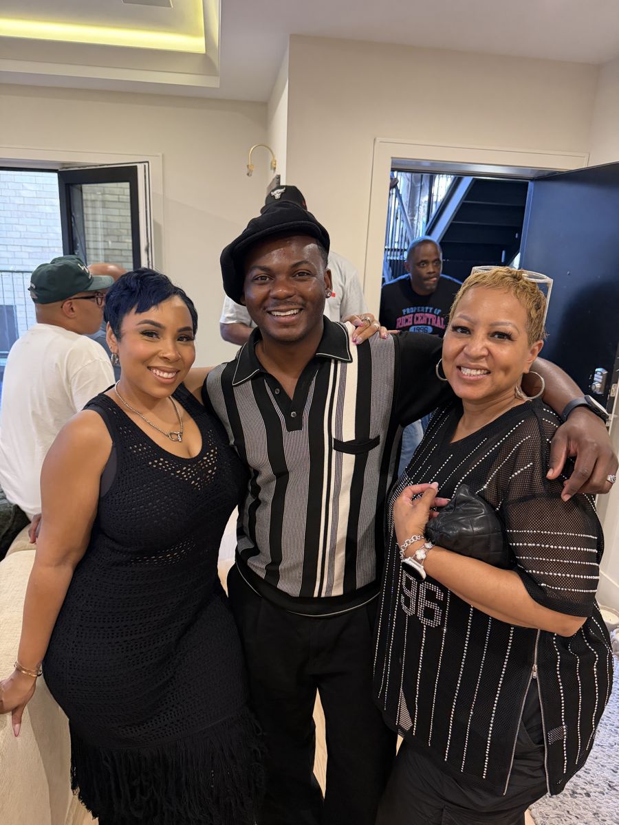 Malik Zambezi with Ari, TGIN Founder